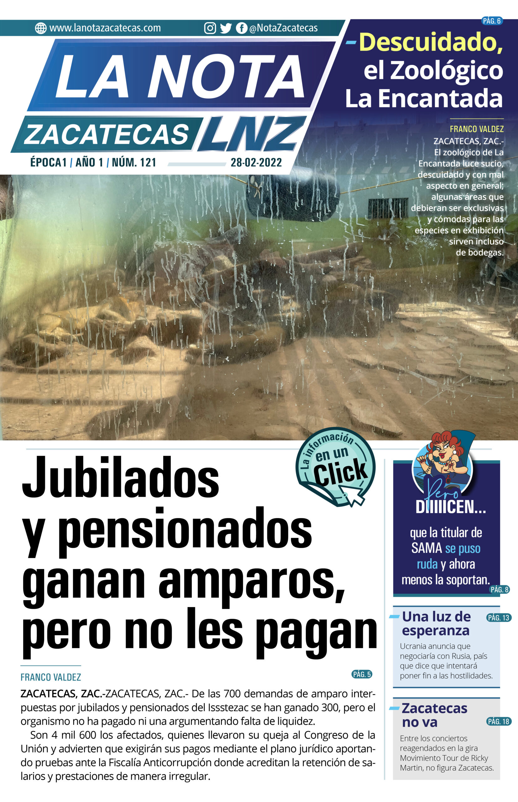 La Nota Zacatecas 28/02/22