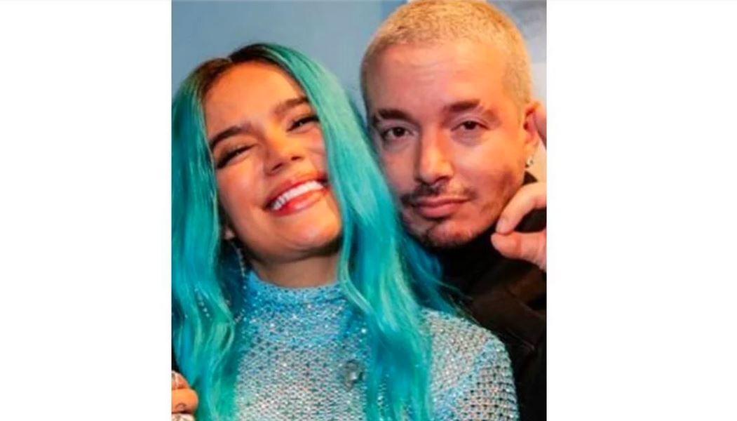 J Balvin felicita a Karol G con foto en la que ambos lucen irreconocibles
