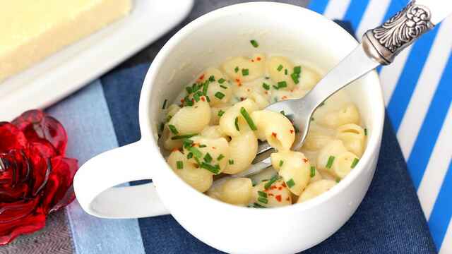 Macarrones con queso