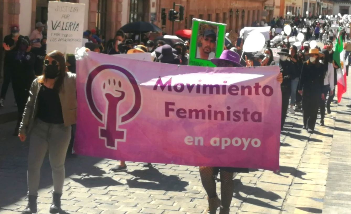 Marchan contra la violencia tras hallazgo sin vida de Valeria y cuatro jóvenes más, asesinados en Zacatecas