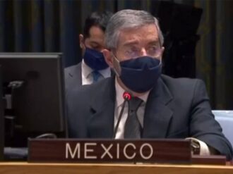México urge ante la ONU considerar el cambio climático como riesgo para seguridad internacional