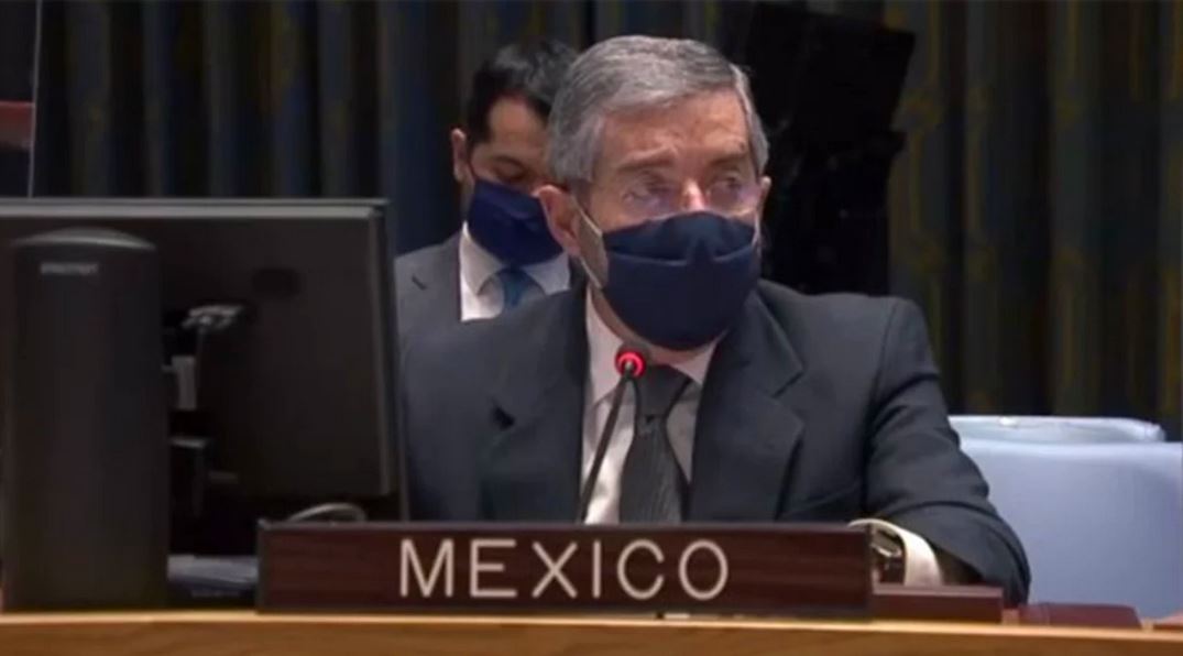 México urge ante la ONU considerar el cambio climático como riesgo para seguridad internacional