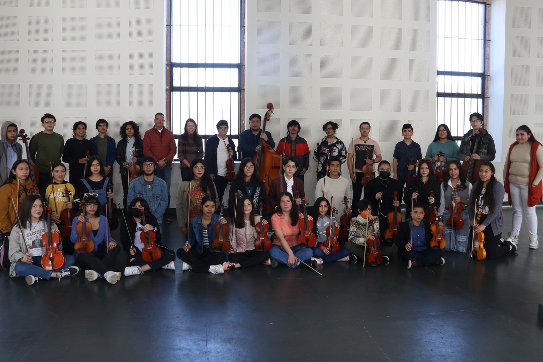 Inician actividades la Orquesta Comunitaria de Cuerdas de Zacatecas