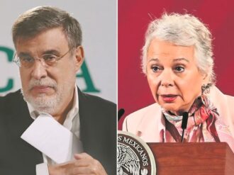 AMLO admite mala relación de Olga Sánchez Cordero con Julio Scherer