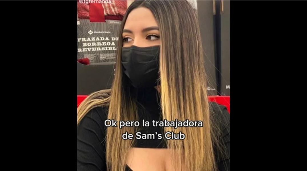 Trabajadora del Sam’s enamora a usuarios de TikTok y se vuelve viral