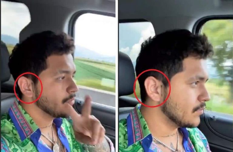 Aseguran que Christian Nodal ya se tapó los tatuajes de Belinda