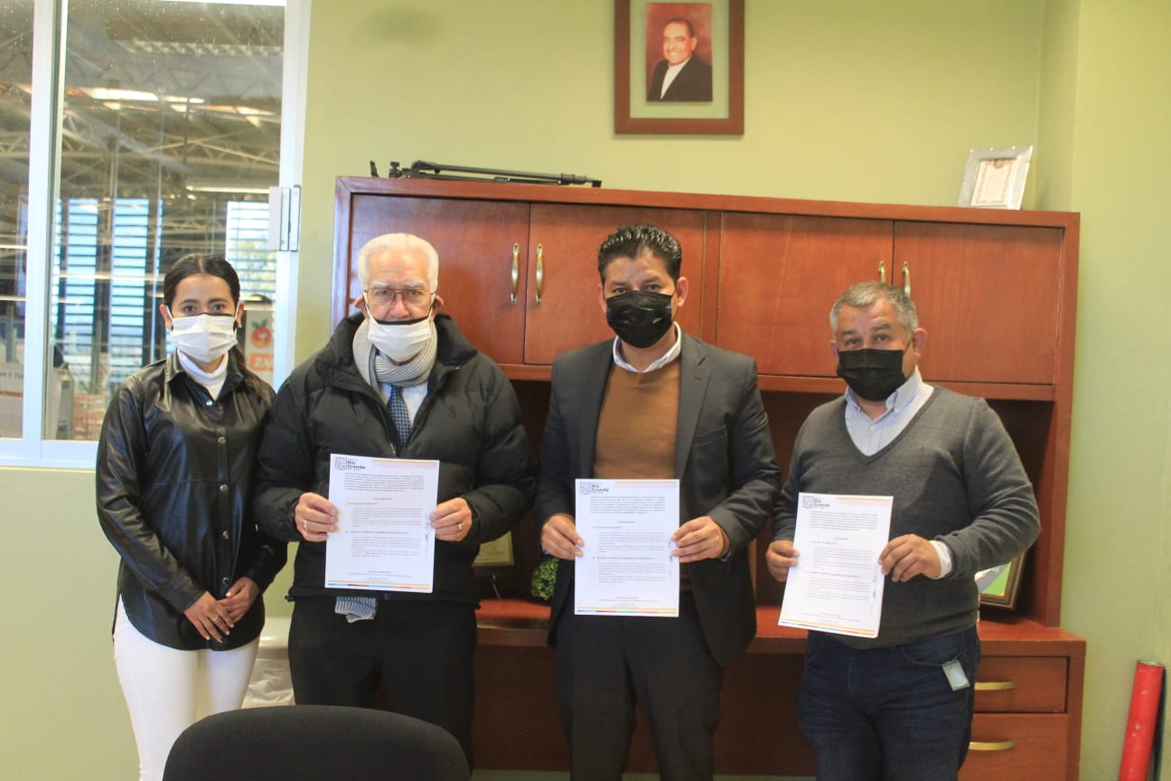 Ayuntamiento de Río Grande y banco de alimentos firman convenio de colaboración para atender grupos vulnerables