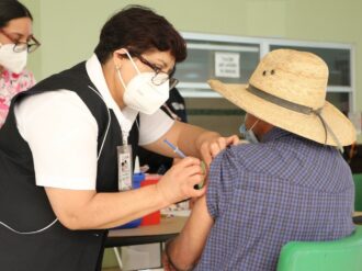 Llegan al 90% de la meta de vacunación contra la influenza