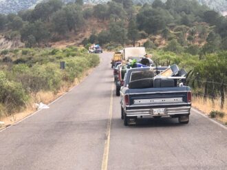 Desplazados por la violencia en Valparaíso viven en sus coches