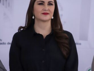 Geovanna Bañuelos pide combatir deserción escolar
