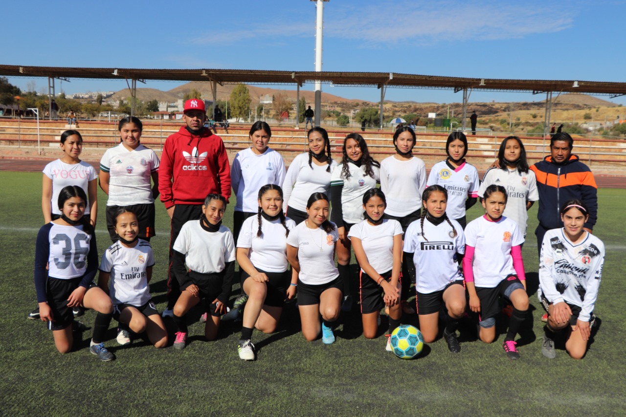 Zacatecas es campeón estatal en futbol femenil sub-17