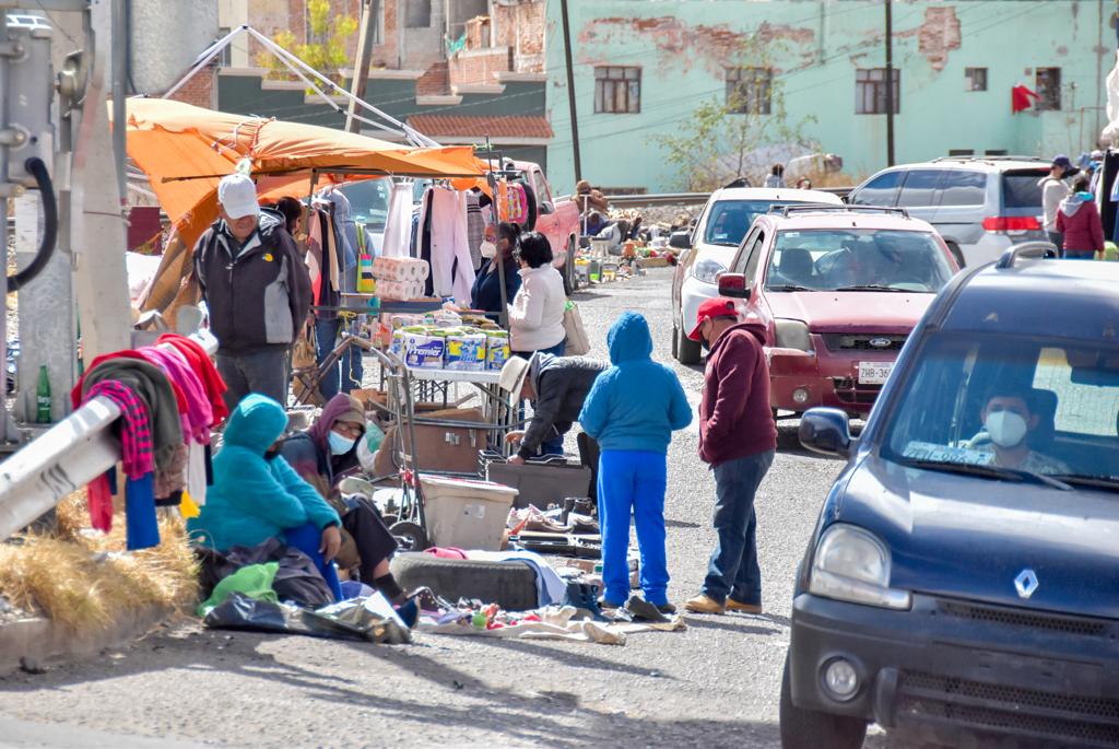 Tianguis de El Ete, peligro latente
