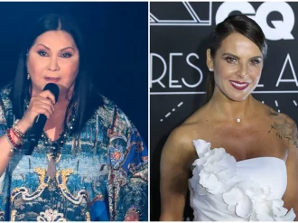 Ana Gabriel «coquetea» con Kate del Castillo en pleno concierto