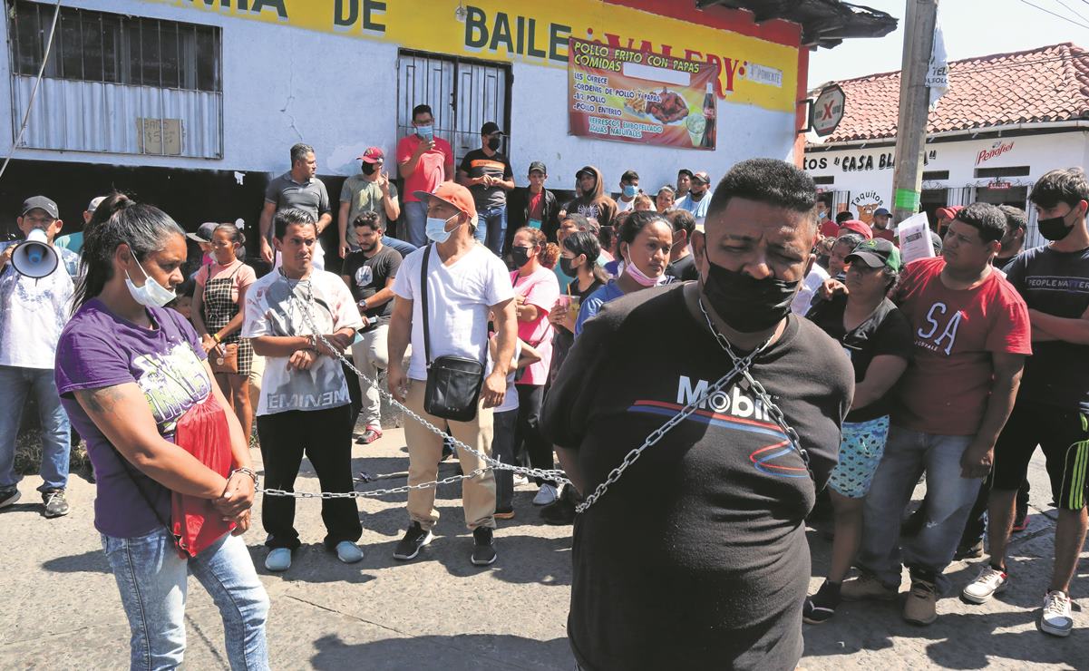 Amagan con salida de caravana migrante de Chiapas si INM no resuelve