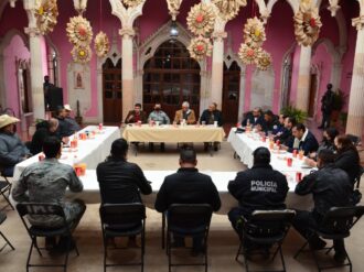 Realizan reunión de seguridad en la zona norte