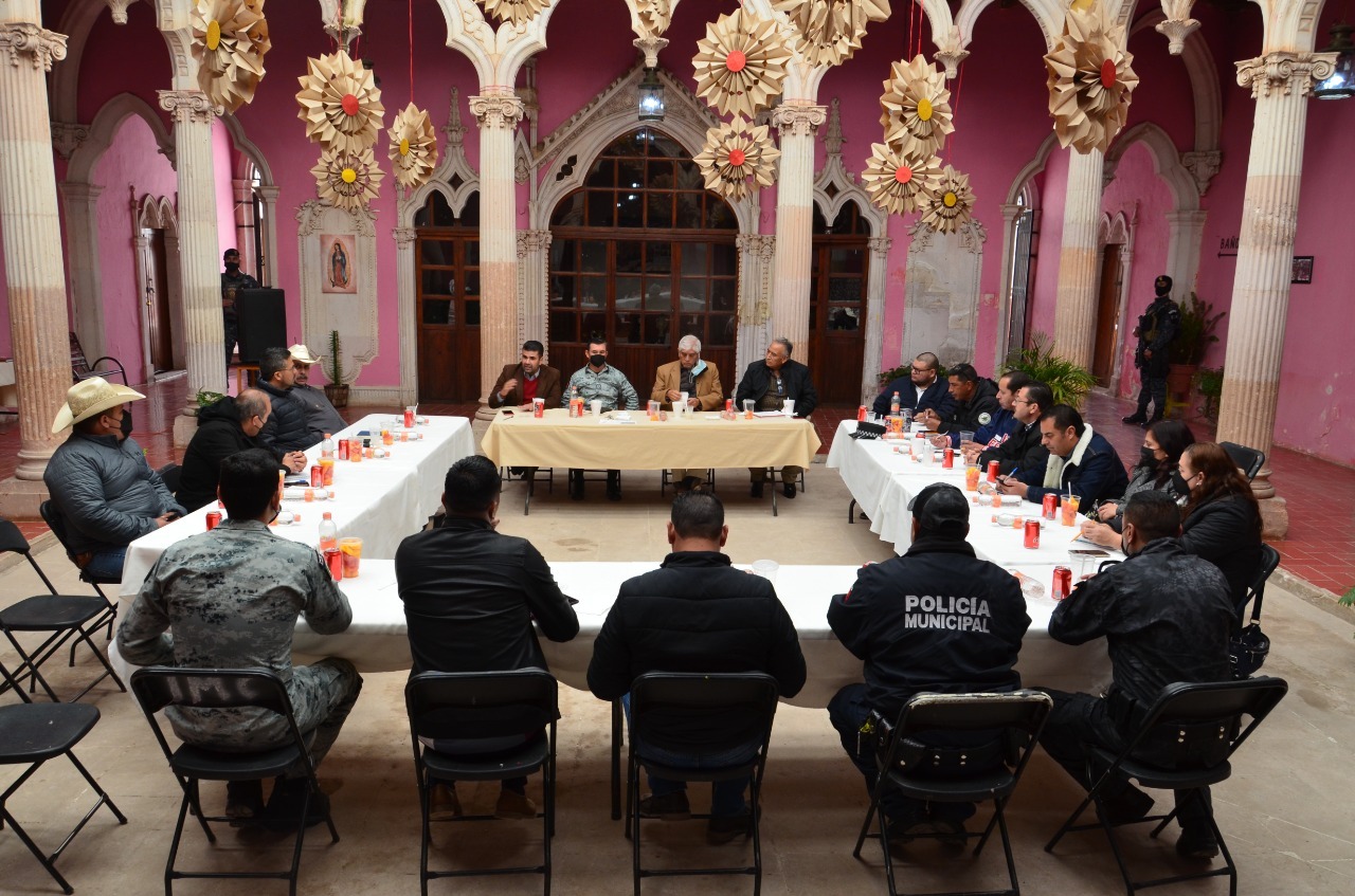 Realizan reunión de seguridad en la zona norte