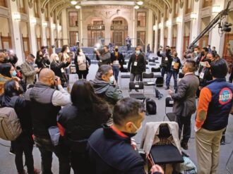 ¡Nos queremos con vida!, exigen periodistas