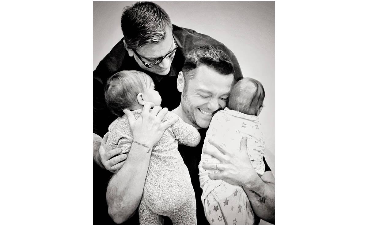 Tiziano Ferro se convierte en papá de una niña y un niño
