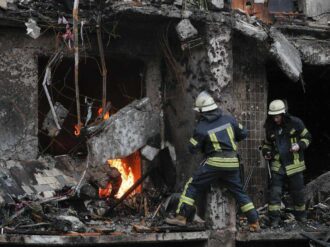 Reportan ataque en kínder de Ucrania