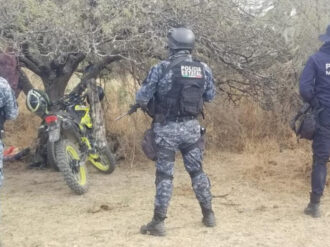 Destruyen campamento de grupo delincuencial en comunidad El Pachoncito