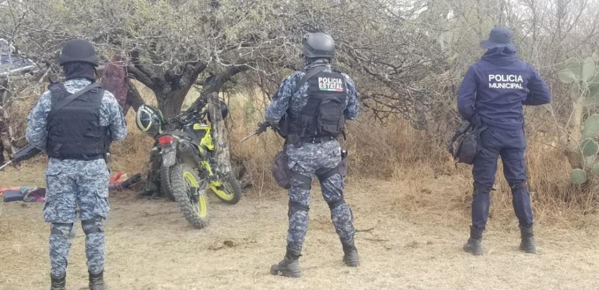 Destruyen campamento de grupo delincuencial en comunidad El Pachoncito