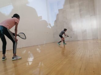 Destacan fresnillenses en la eliminatoria estatal de ráquetbol