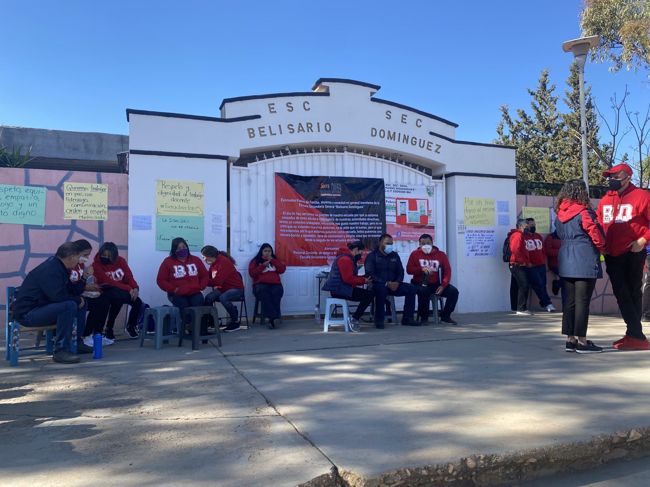 En Morelos toman secundaria; exigen destitución de directivos