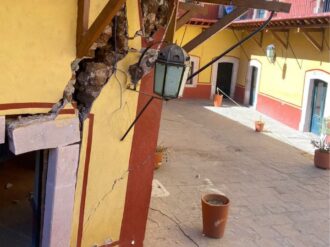 Mesón de Jobito, con riesgo inminente de derrumbe