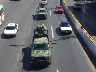 Arriban a territorio estatal más de 500 soldados