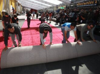 ¡Hay alfombra roja!