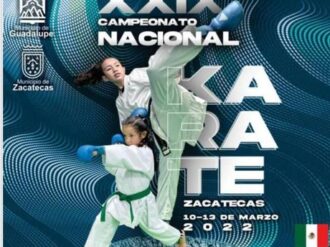 Zacatecas, sede del XXIX Campeonato Nacional de Karate 2022
