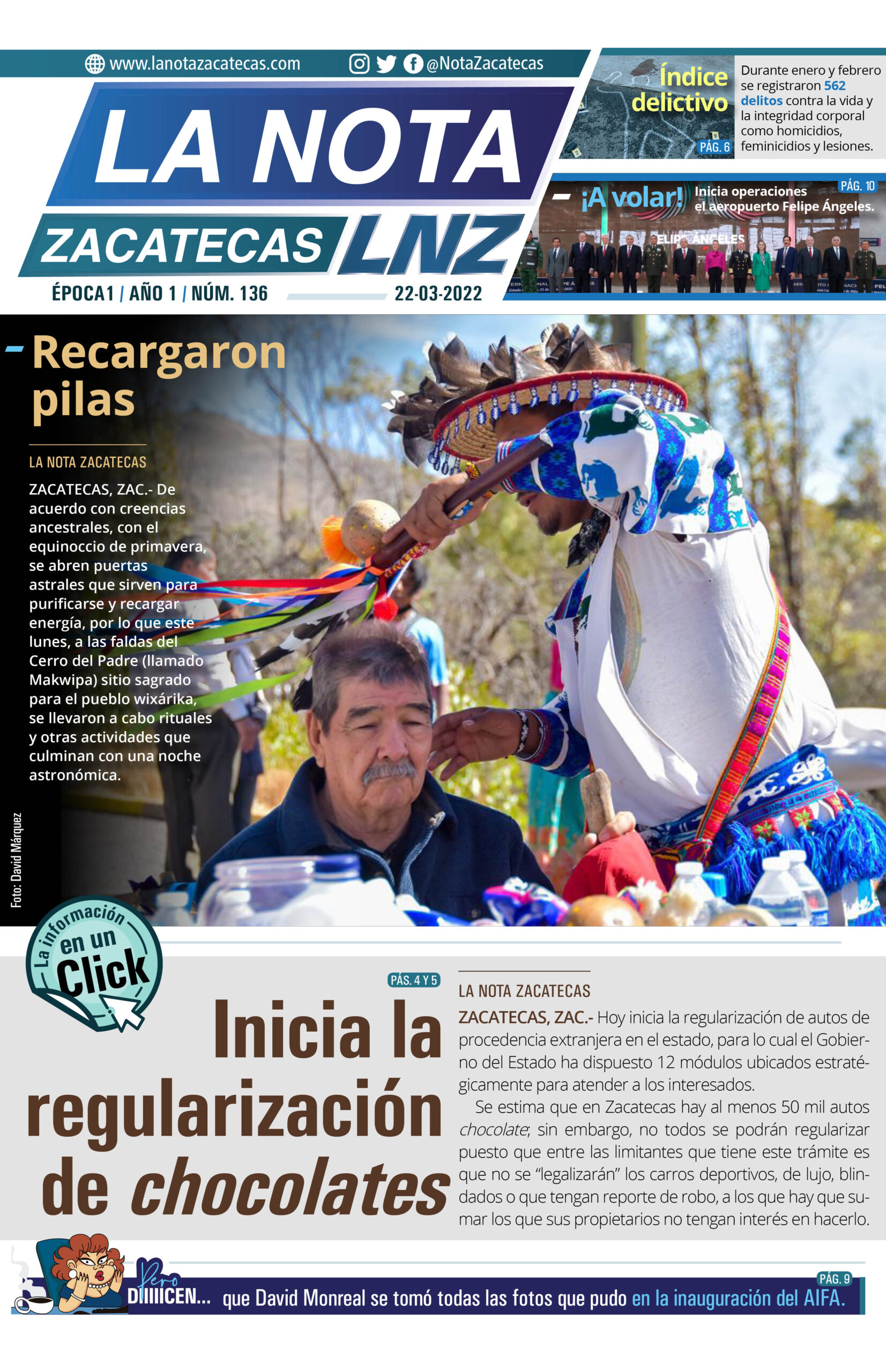 La Nota Zacatecas 22/03/22