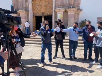 Exigen dignificación del gremio periodístico