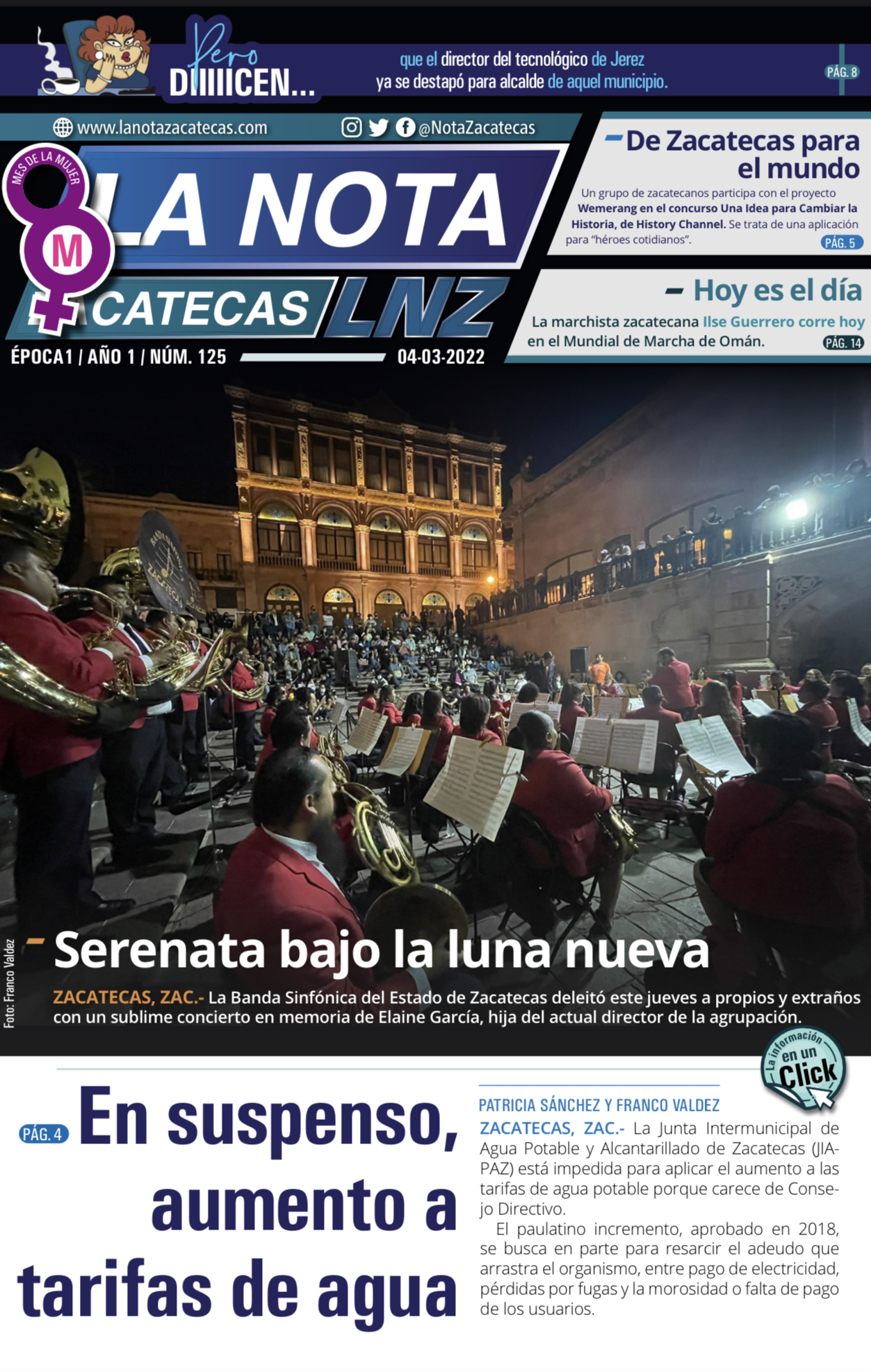La Nota Zacatecas 4/03/22