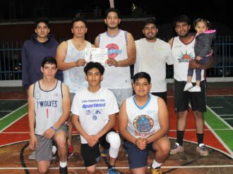 Se vive gran final de basquetbol en Juan Aldama