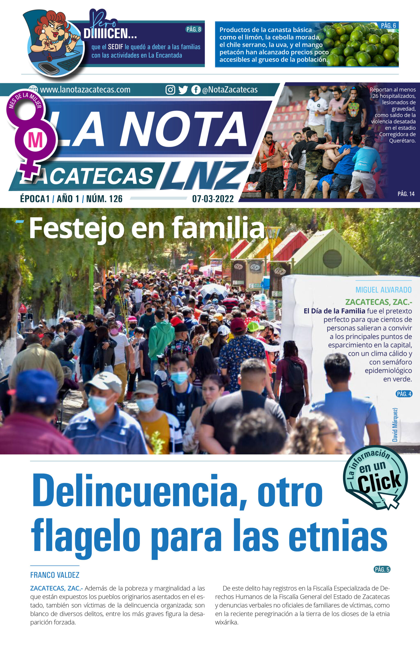 La Nota Zacatecas 7/03/22
