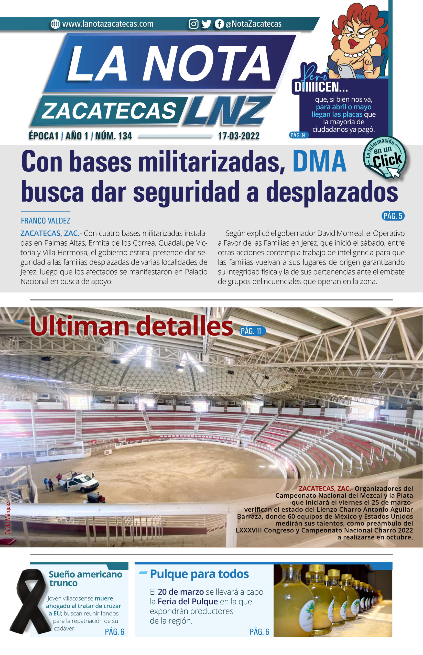 La Nota Zacatecas 17/03/22