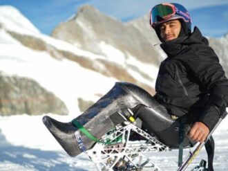 Llega Arly Velásquez a China para disputar sus cuartos Juegos Paralímpicos de Invierno