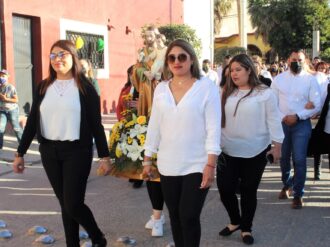 Peregrinan en honor al señor San José