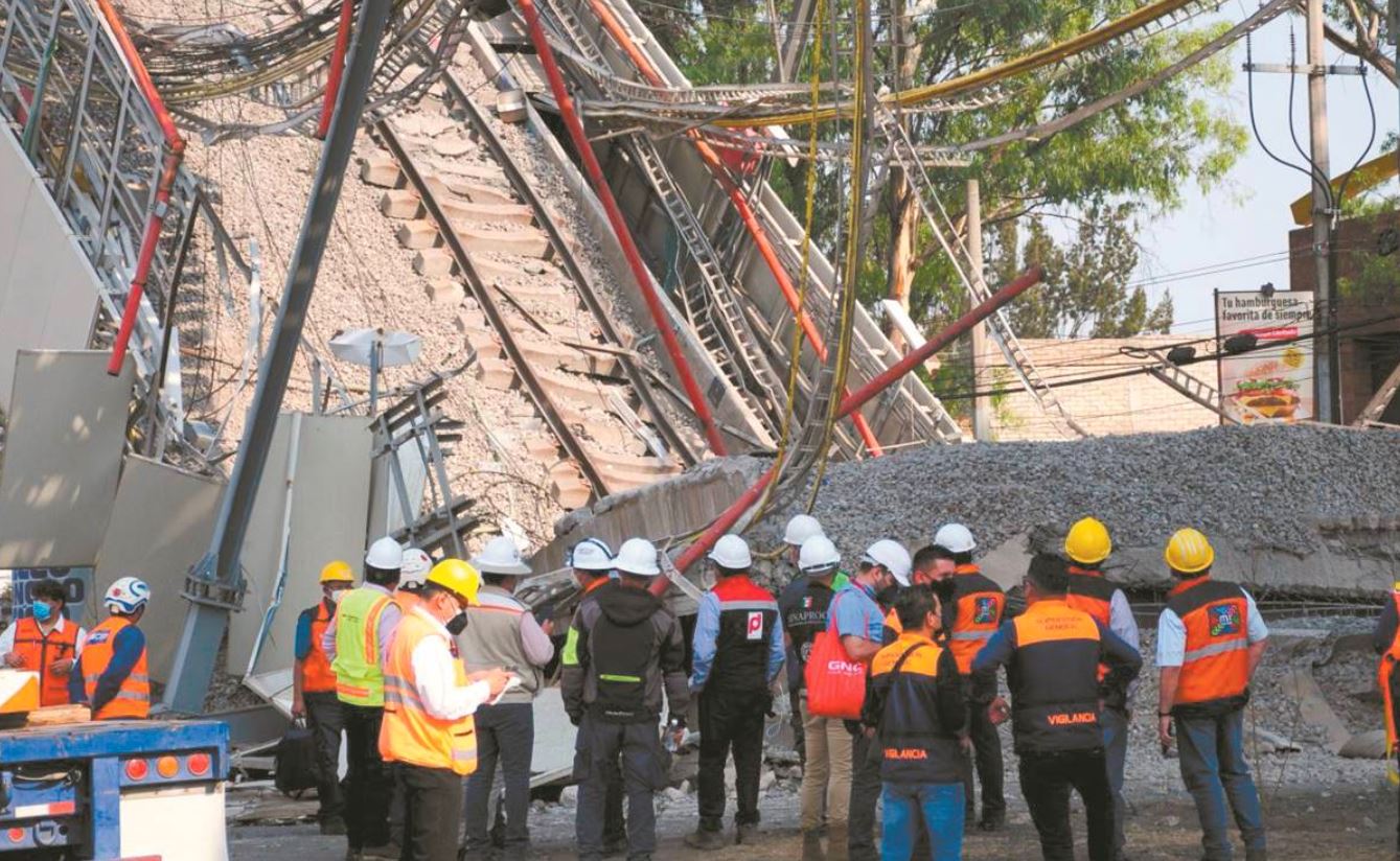 Reconstruirán tramo colapsado de Línea 12 del Metro