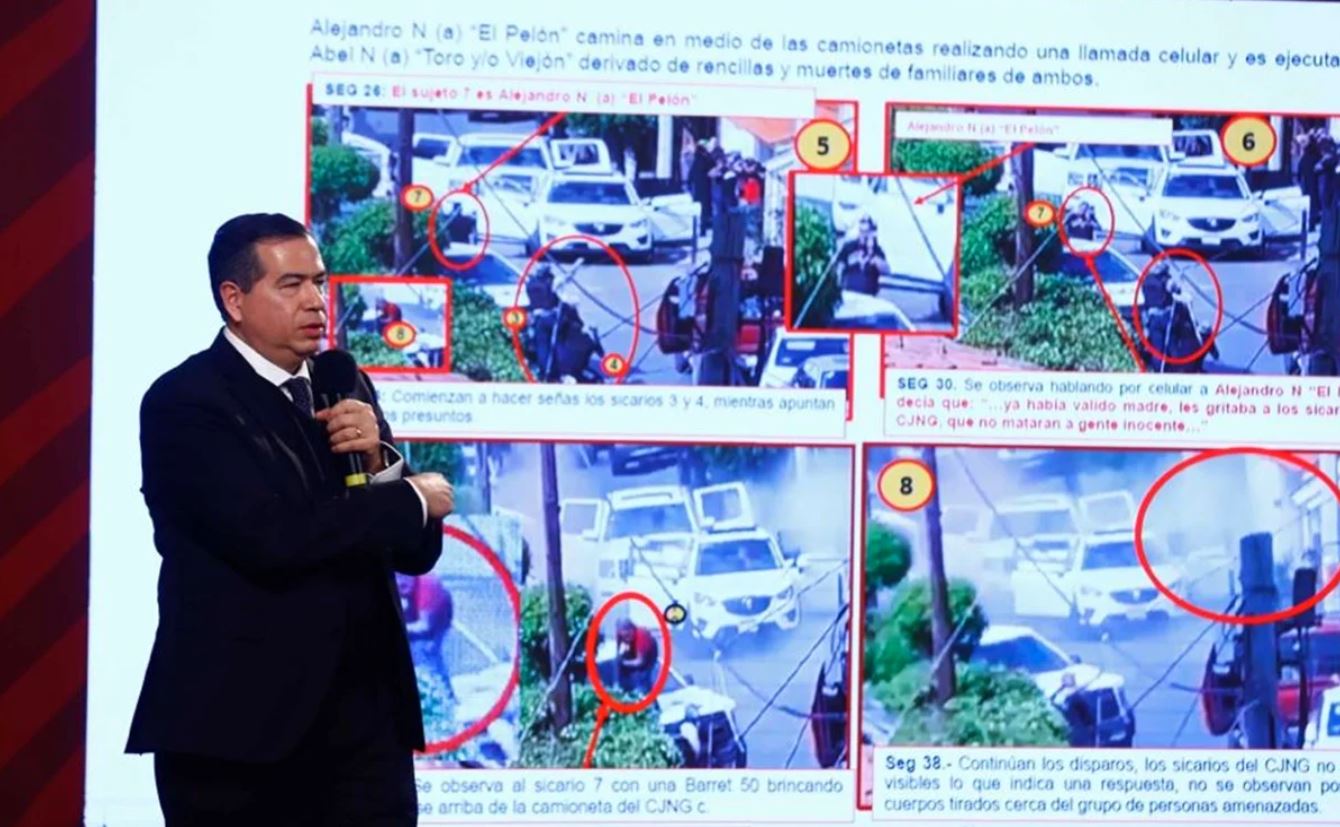 En Michoacán no hubo un fusilamiento; fue una refriega entre líderes del CJNG: SSPC