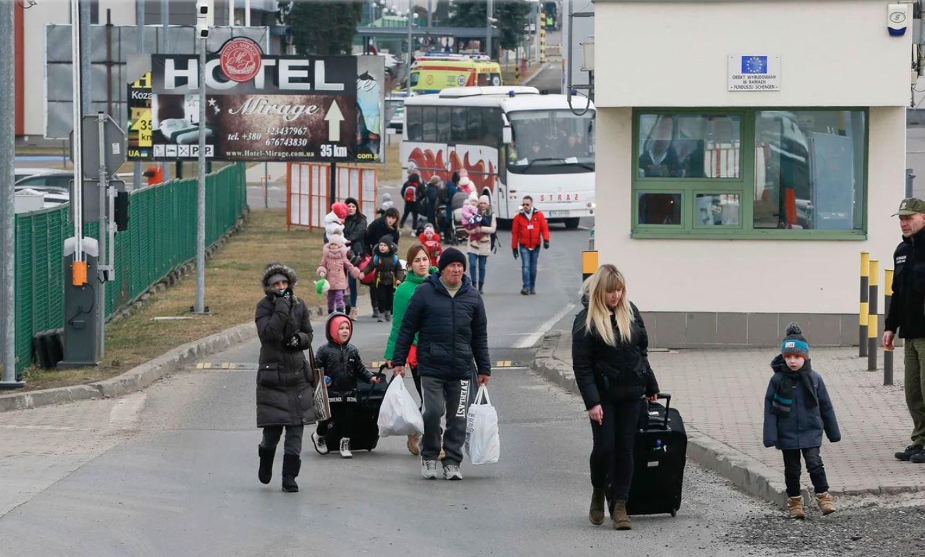 Ucrania enfrenta la mayor crisis de refugiados en Europa desde la II Guerra Mundial