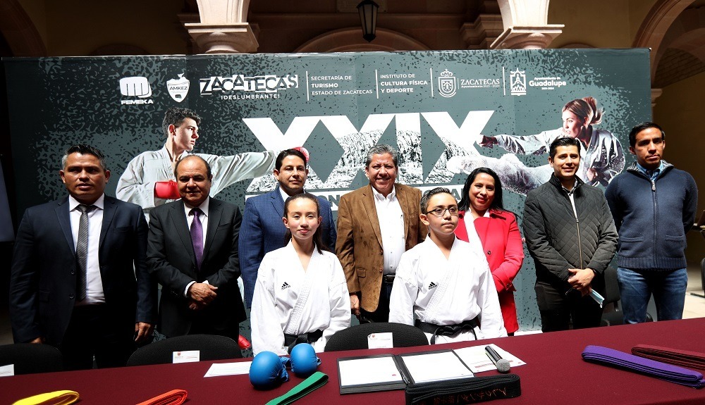 Zacatecas será sede del XXIX Campeonato Nacional de Karate 2022