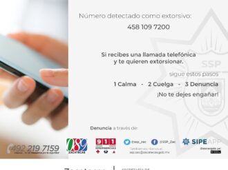 Desactivan secuestro virtual en Ojocaliente