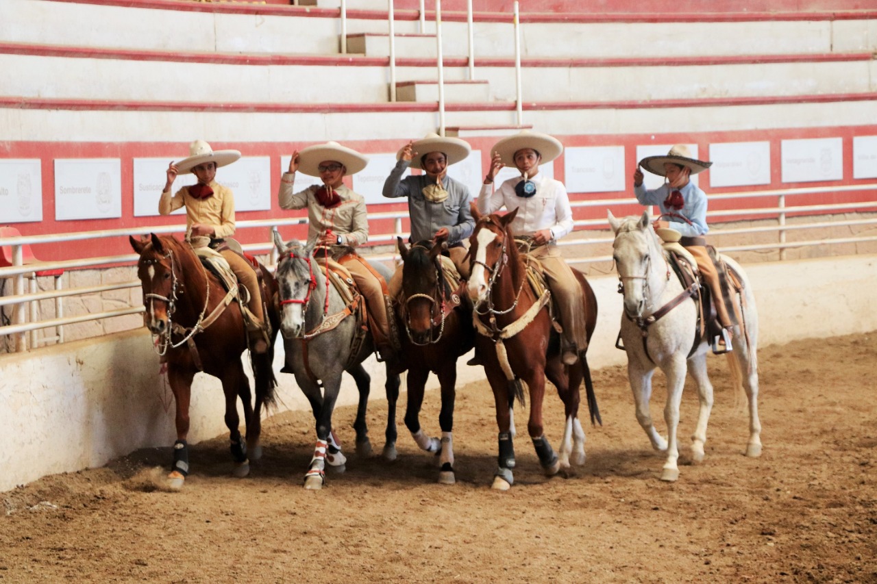 Espuelas y Rancho Las Flores representarán a Zacatecas en el Macro Regional de Charrería Conade 2022