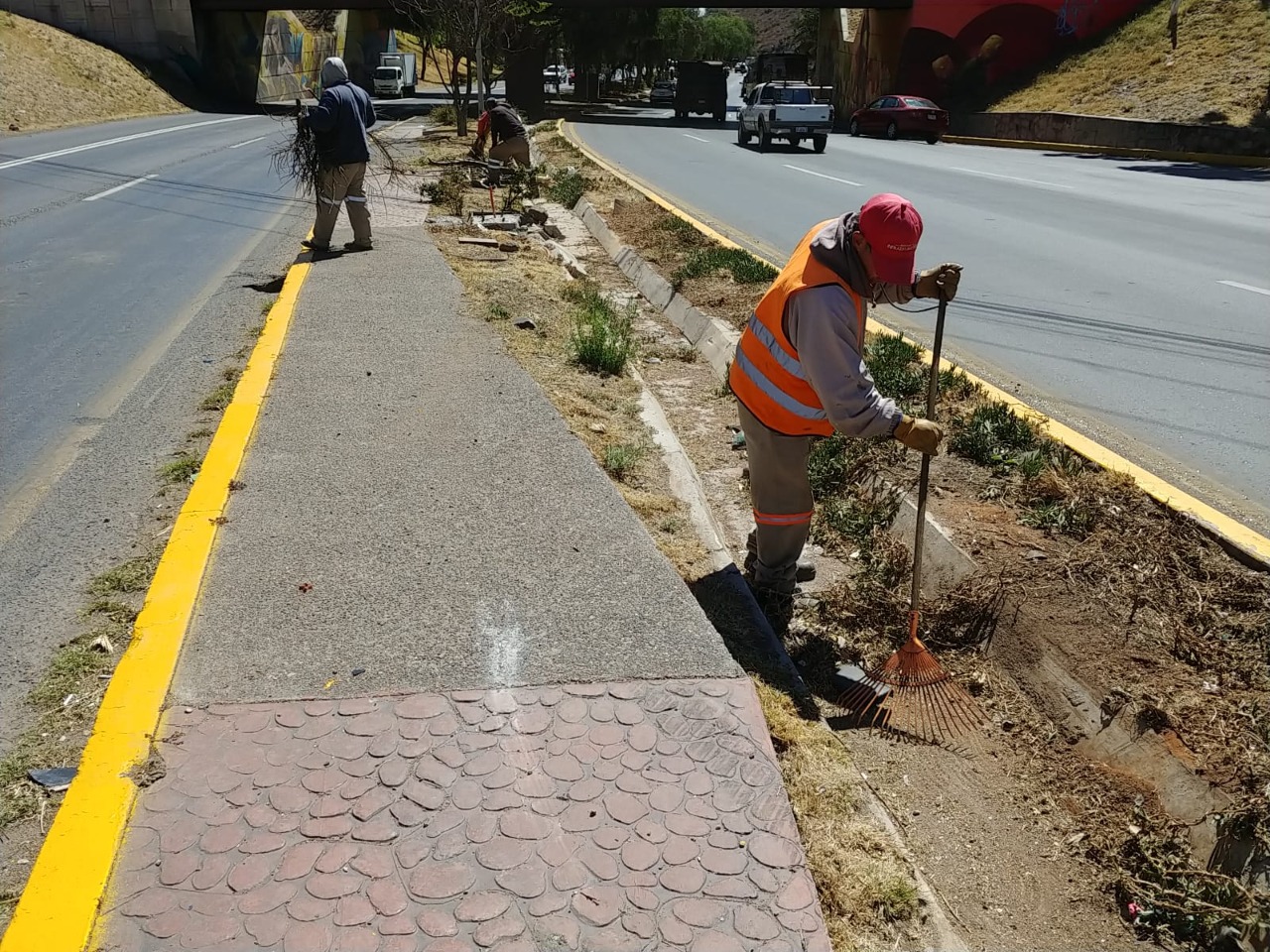 Gobierno de Zacatecas da mantenimiento a espacios públicos de la zona conurbada y otros municipios