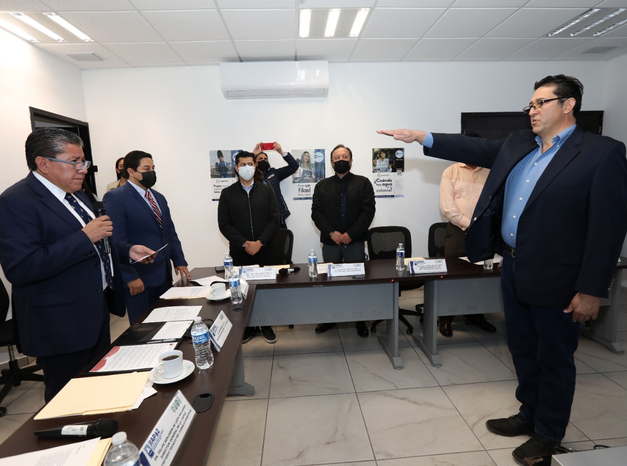 David Octavio García Flores, nuevo director general de JIAPAZ