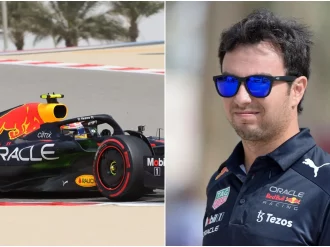 Checo Pérez logra la vuelta más rápida en la sesión matutina de Bahréin