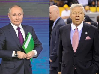 Así «robó» Vladimir Putin un anillo de Super Bowl a Robert Kraft