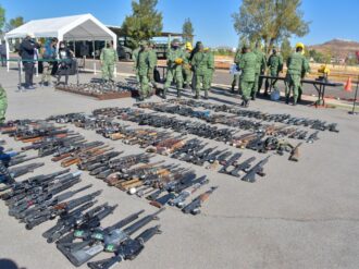 Destruyen arsenal en la Zona Militar